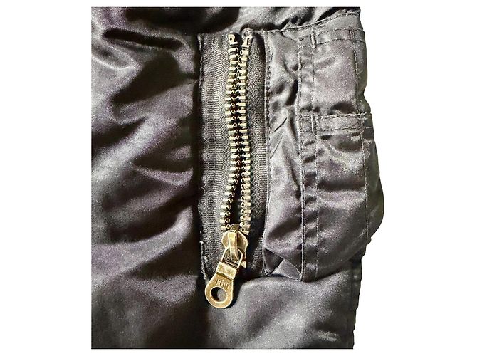 VINTAGE GESTEPPTER ROCK JEAN PAUL GAULTIER Schwarz - Ansicht 5