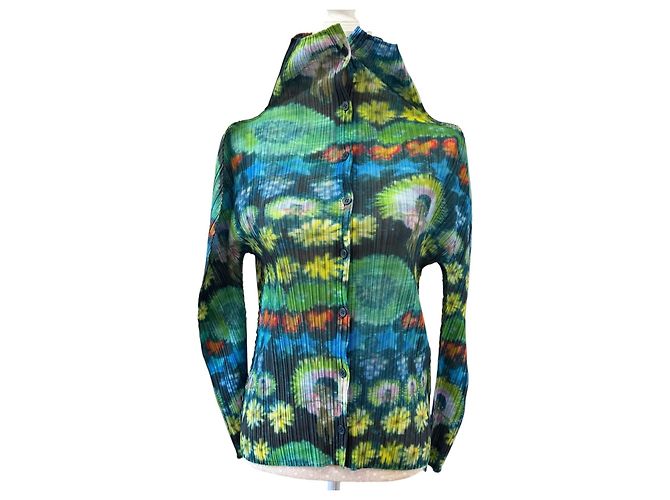 CAMICIA A PILE E TAGLIO ELASTICO ISSEY MIYAKE Multicolore - vista 2