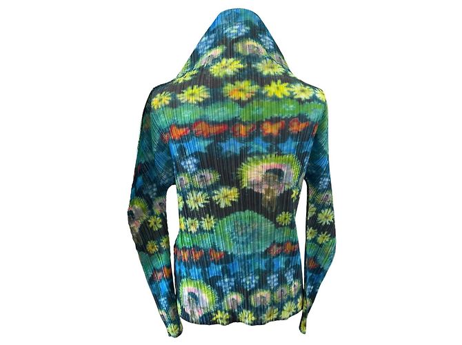 CAMICIA A PILE E TAGLIO ELASTICO ISSEY MIYAKE Multicolore - vista 3