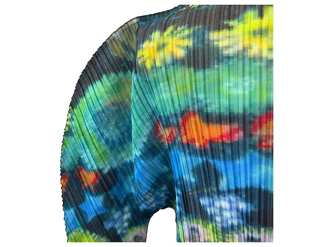 CAMICIA A PILE E TAGLIO ELASTICO ISSEY MIYAKE Multicolore - vista 4
