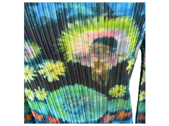CAMICIA A PILE E TAGLIO ELASTICO ISSEY MIYAKE Multicolore - vista 5