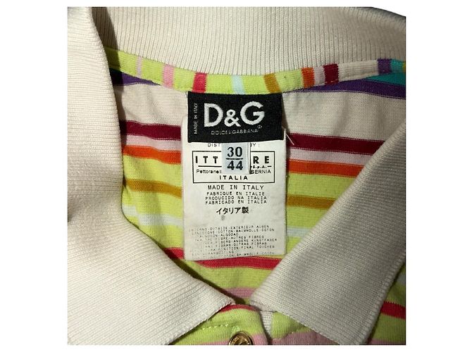 D&G POLO VINTAGE DOLCE & GABBANA Multicolore - vista 4