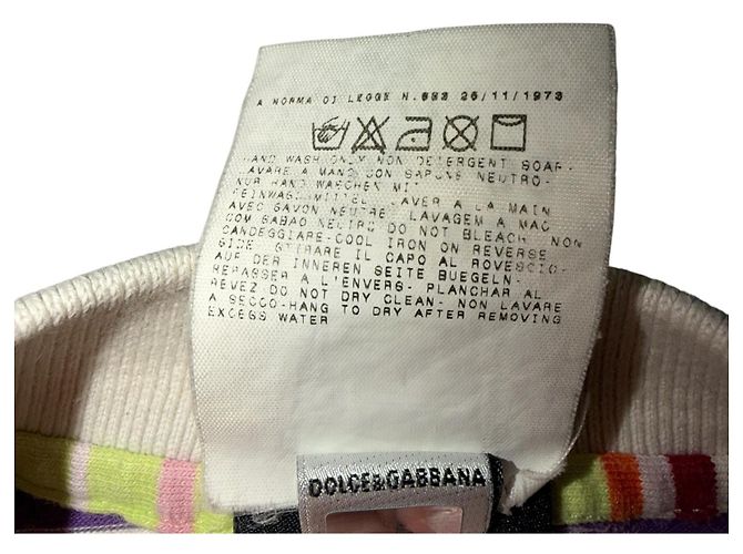 D&G POLO VINTAGE DOLCE & GABBANA Multicolore - vista 5