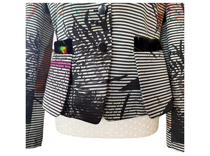 Emporio Armani ARMANI JACKE MIT ABSTRACT-PRINT Mehrfarben - Ansicht 5