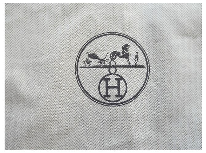 Hermès beige cotton storage bag for Hermès Birkin 30 handbag 45X43cms - view 3