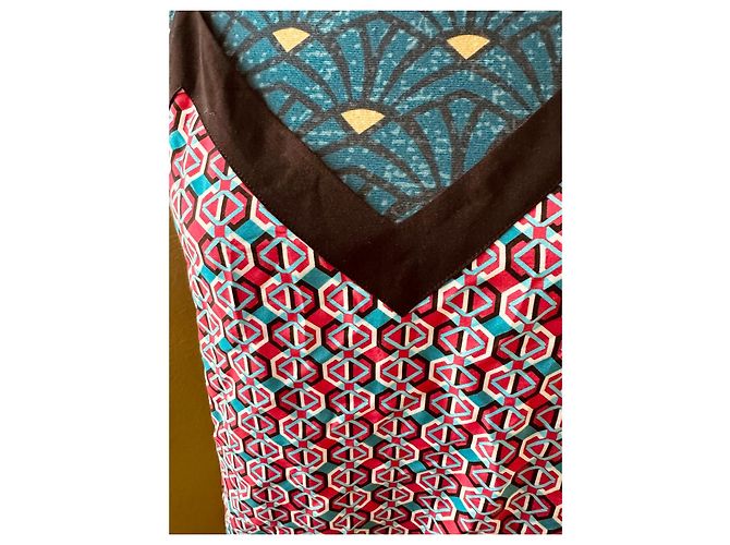 Autre Marque Freeman T. Porter Top mit mehrfarbigem geometrischem Print - Ansicht 2