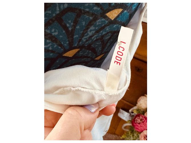 Autre Marque Vestido blanco E-CODE con detalles de tachuelas - vista 9