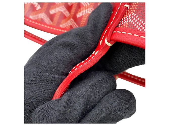 Borsa Tote Goyard Saint Louis PM Rosso - vista 10