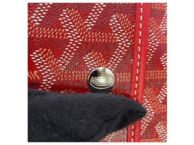 Borsa Tote Goyard Saint Louis PM Rosso - vista 12