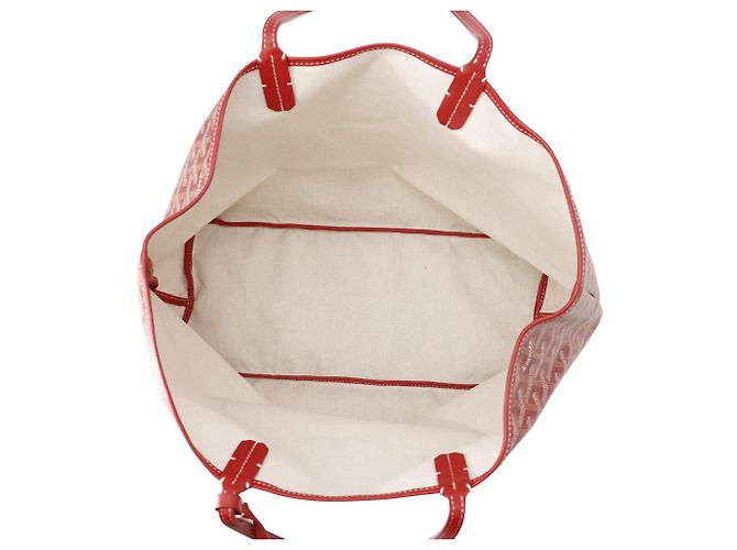 Borsa Tote Goyard Saint Louis PM Rosso - vista 5