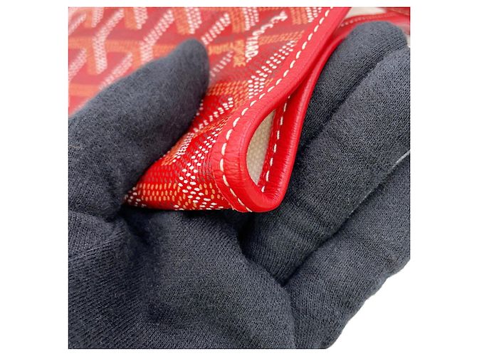 Borsa Tote Goyard Saint Louis PM Rosso - vista 8