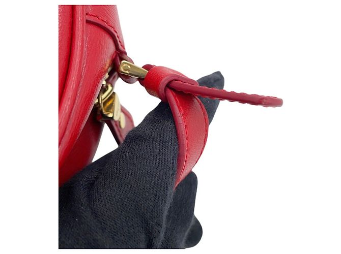 Bolso Salvatore Ferragamo - Gancini Gancio City Roja - vista 10