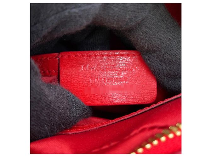 Bolso Salvatore Ferragamo - Gancini Gancio City Roja - vista 14
