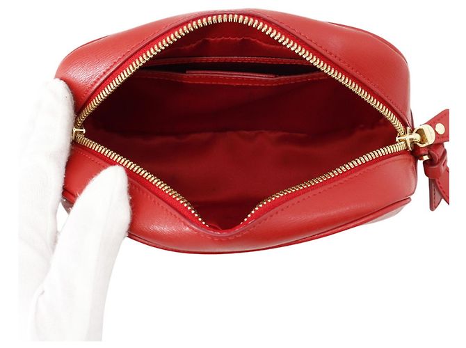 Bolso Salvatore Ferragamo - Gancini Gancio City Roja - vista 5