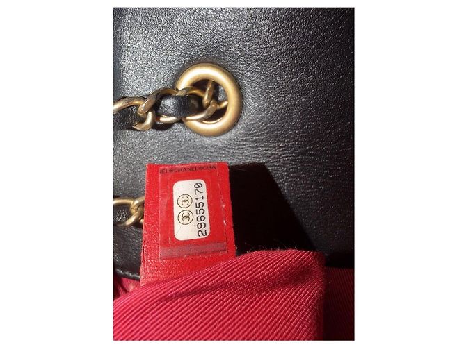 Bolso Chanel Matelassé de cuero negro - vista 13