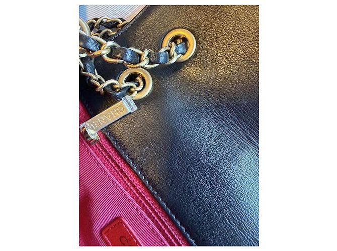 Bolso Chanel Matelassé de cuero negro - vista 4