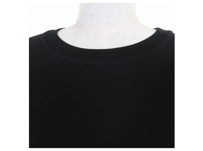 Autre Marque PATOU Sweatshirt aus Baumwolle mit Logo auf dem Rücken Schwarz - Ansicht 4