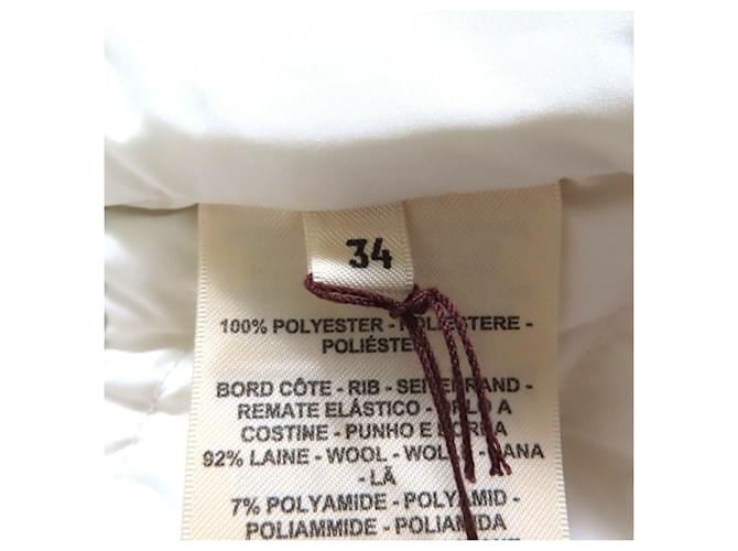 Hermès Chaleco de plumón de poliéster Hermes Blanco - vista 11