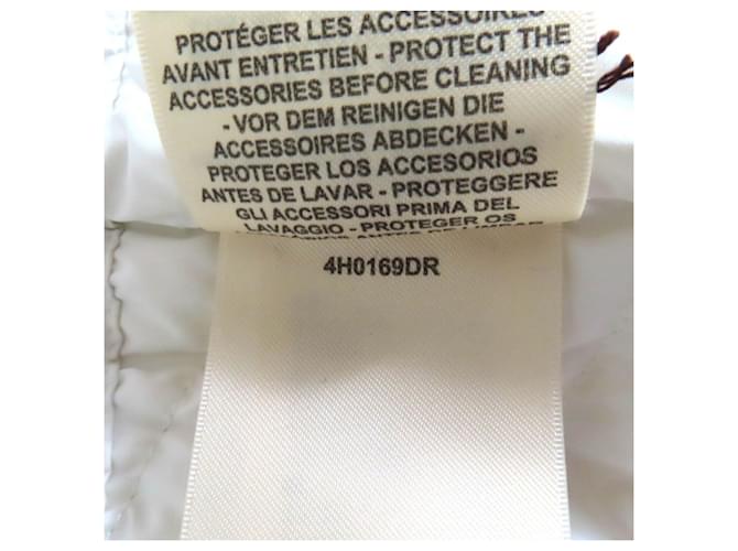 Hermès Chaleco de plumón de poliéster Hermes Blanco - vista 12