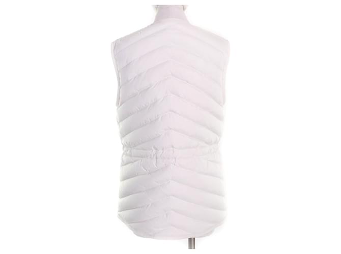 Hermès Chaleco de plumón de poliéster Hermes Blanco - vista 3