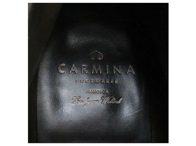 Autre Marque Carmina Leder Chukka Boots Schwarz - Ansicht 7