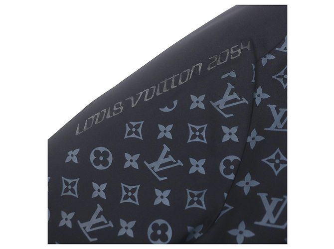 Louis Vuitton LV 2054 Hybrid Zip-Through Monogram Hoodie Schwarz - Ansicht 5