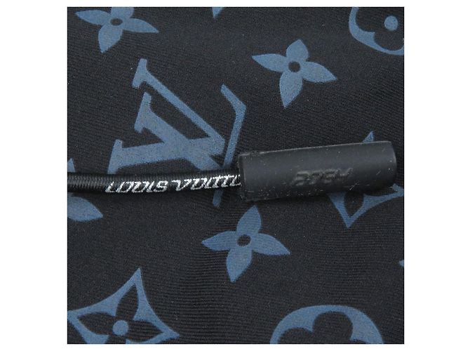 Louis Vuitton LV 2054 Hybrid Zip-Through Monogram Hoodie Schwarz - Ansicht 8