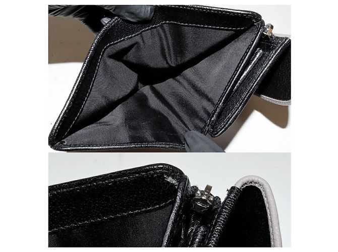 Cartera de piel de cordero Madras Miu Miu Negro - vista 4