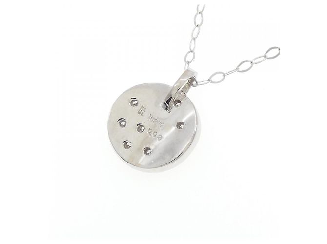 Autre Marque Collana in oro bianco e diamanti Au750 Argento - vista 4