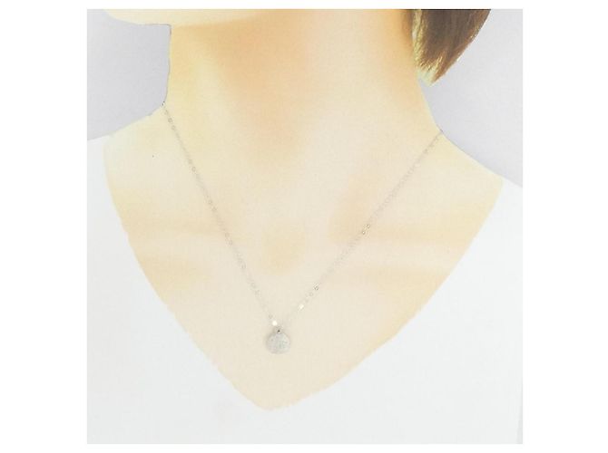 Autre Marque Collana in oro bianco e diamanti Au750 Argento - vista 6