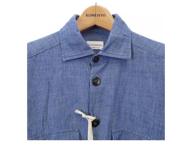 Autre Marque Camicia Guy Rover Blu - vista 5