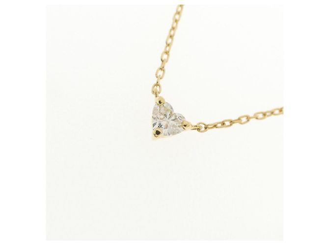 Autre Marque Au750 Diamant Halskette Golden - Ansicht 3