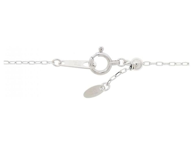 Autre Marque Collana in oro bianco e diamanti Au750 Argento - vista 5