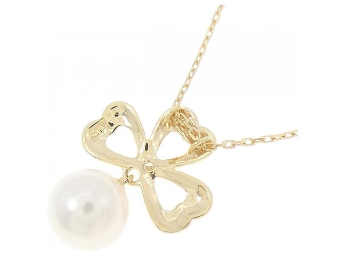 Autre Marque Collana di Perle Akoya Au750 D'oro - vista 4