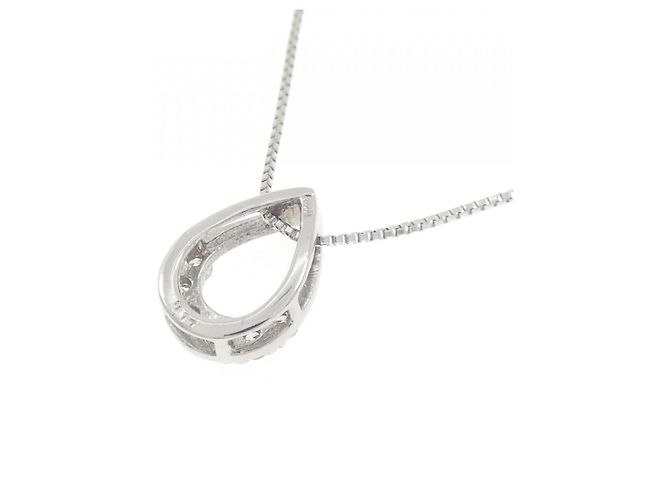 Autre Marque Collana di Diamanti Pt900 Pt850 Argento - vista 4