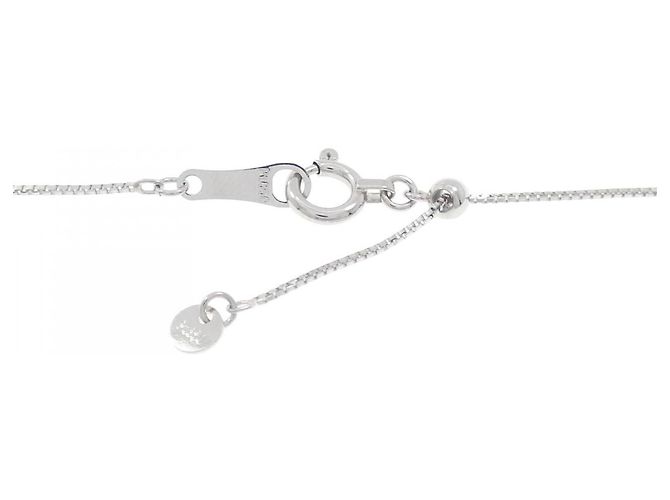 Autre Marque Collana di Diamanti Pt900 Pt850 Argento - vista 5