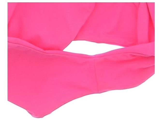 Autre Marque Bañador asimétrico rosa - vista 5