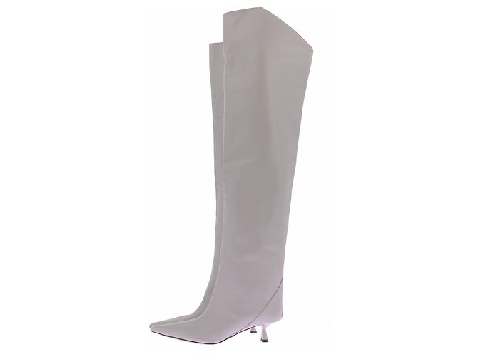 Jimmy Choo Botas de cuero grises - vista 5
