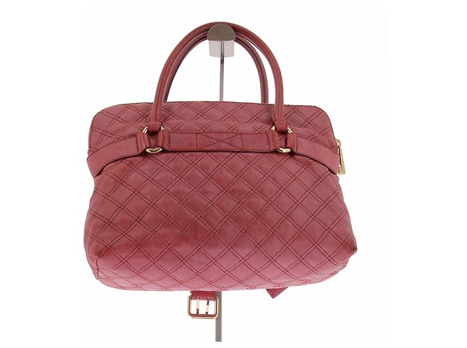 Borsa a mano in pelle rossa Marc Jacobs Rosso - vista 2