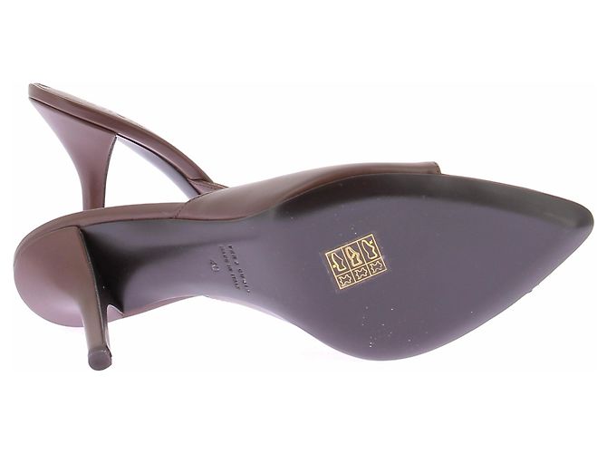 Autre Marque Braune Mules mit Absatz - Ansicht 7