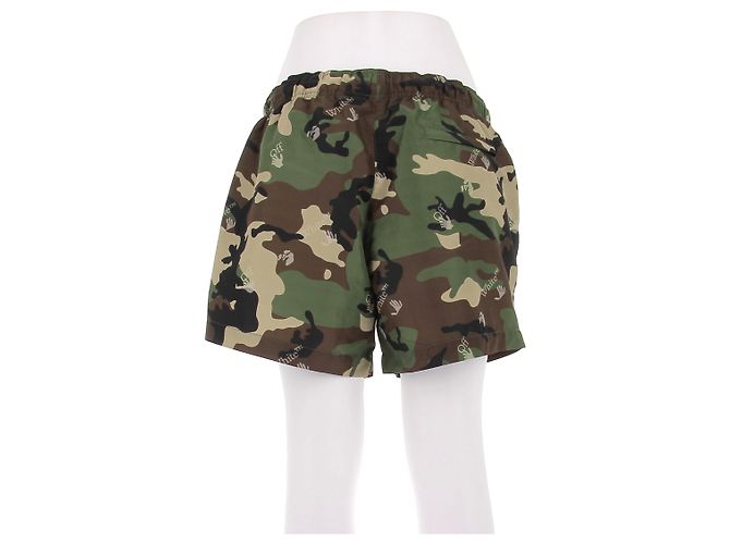 Off White Short de baño camuflaje Caqui - vista 2