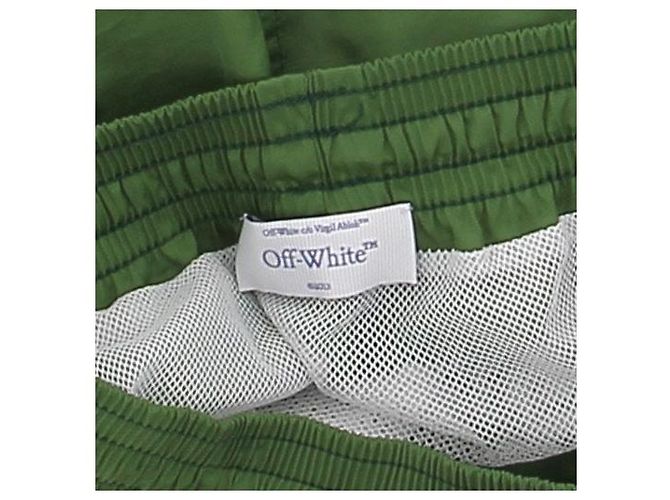 Off White short de baño verde - vista 5