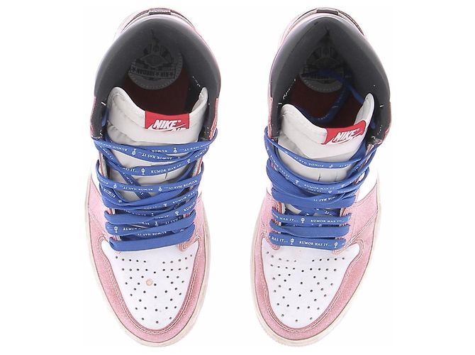 Autre Marque Nike x Off White Air Jordan 4 Retro Weiß Leder - Ansicht 6