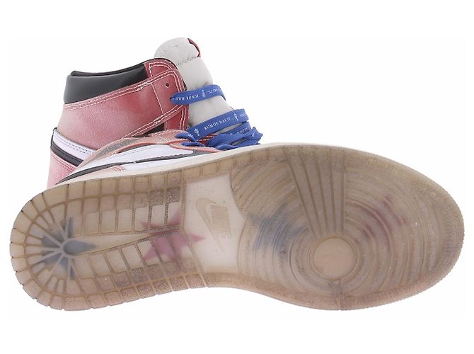 Autre Marque Nike x Off White Air Jordan 4 Retro Weiß Leder - Ansicht 7