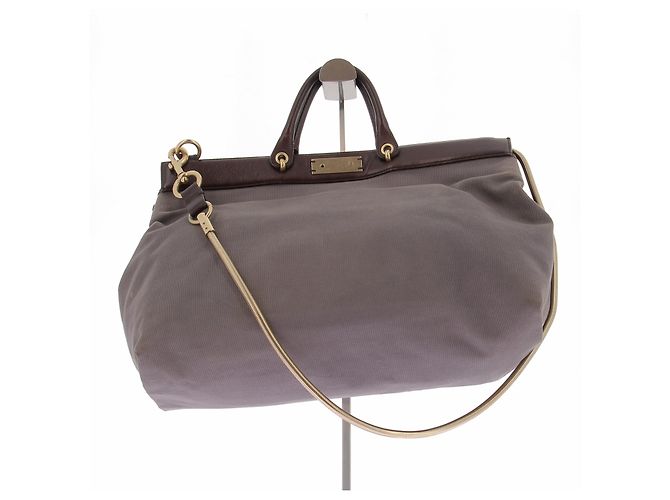 Borsa a mano Marc Jacobs in pelle grigia Grigio - vista 2