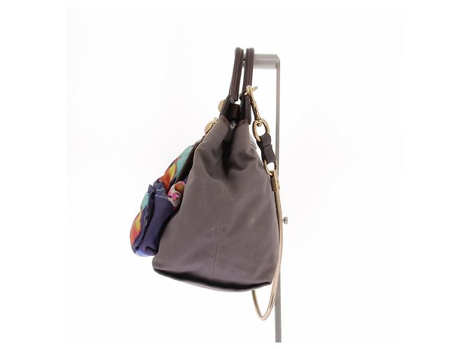 Borsa a mano Marc Jacobs in pelle grigia Grigio - vista 4