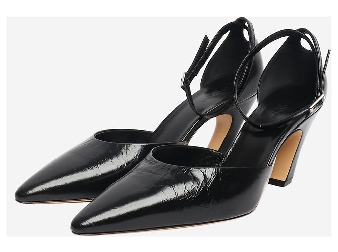 Autre Marque Schwarze Victoria Lederpumps - Größe EU 42 - Ansicht 2