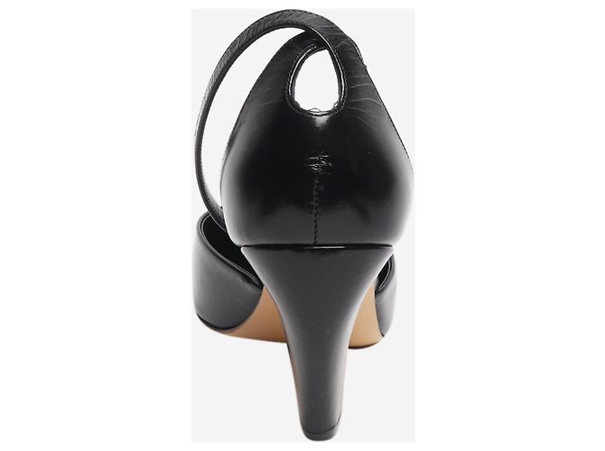 Autre Marque Schwarze Victoria Lederpumps - Größe EU 42 - Ansicht 3