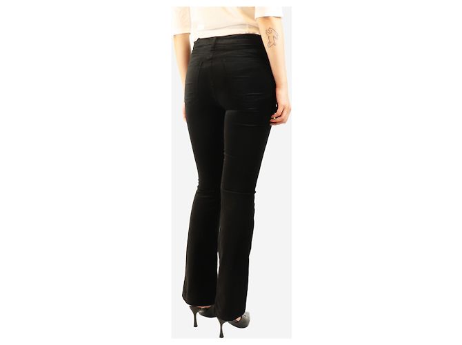 Agolde Vaqueros de terciopelo negro - talla UK 8 - vista 3