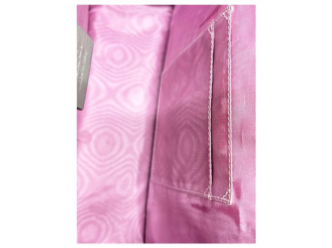 Gucci Borsa anello GG torchon in pelle grigia Grigio - vista 10